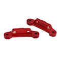 Miniatyrbilde 8 av 8: 2STK RC fremre og bakre armkode 37,5 mm sinklegering for SCY 16101 16102 16103 16201 1/16 RC bil rød