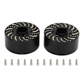 Miniatyrbillede 1 af 8: Messing hjulvægte Messing 6-huls hjul Hexnav Adapter Vægt til 1,9 tommer 2,2 tommer Beadlock hjulfælg 18,5 mm