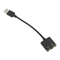 Miniatyrbild 7 av 8: USB-ljudadapter Aluminiumlegering Svart Plug and Play USB till 3,5 mm-jack ljudkort för stationära datorer Bärbara datorer