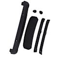Miniatyrbild 5 av 8: RC Car Body Shell Protector Plate Set för ZD Racing 1/7 MX 07 RC Truck Plast RC Car Shell Rack Delar Svart