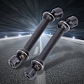 Miniatyrbillede 6 af 8: 2 stk. sort metal CVD drivaksel tilbehør til Axial SCX10/CC01/D90/D110 1/10 RC bil - Sort (88-113mm)