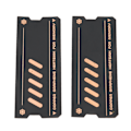 Miniatyrbillede 2 af 8: Hukommelseskøling Køleplade Grafen Hurtig Ledning Stabil Holdbar Kobber Køleplade til DDR4 DDR5 Laptop Hukommelse 2 stk