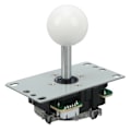 Miniatyrbild 8 av 8: DIY USB Controller Dator Rocker Oval Ball Joysticks med Control Chip för Arcade Game White