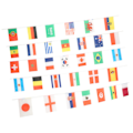 Miniatyrbillede 4 af 8: 2022 String Flag International Bunting Banner 32 Lande Flag 20x28cm til dekoration