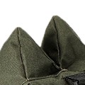 Miniatyrbillede 7 af 8: Udendørs skydestøtte Fikseringstaske Slidstyrke Shooting Sandbag Rest Support Stativ Taske Grøn