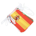 Miniatyrbillede 8 af 8: 2022 String Flag International Bunting Banner 32 Lande Flag 20x28cm til dekoration