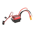 Pikkukuva 8 / 8: 60A Harjattu ESC XT60-liitin 6V 2A BEC-lähtö 1/10 RC Autoharjattu sähköinen nopeussäädin Traxxasille HSP:lle Redcatille