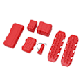 Pikkukuva 7 / 8: RC-auton simulointikoristesarja Simulointi Matkalaukku Työkalupakki Sammutin Escape Board -sarja 1/18 1/24 RC-autoille Punainen