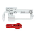 Pikkukuva 7 / 8: RC Servo Mount Bracket 25T varrella Alumiiniseos Anti Deformaatio Universaali Quadcopter Drone Punainen