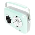 Pikkukuva 5 / 8: Retro Radio Bluetooth -kaiutin, kannettava HiFi-stereokaiutin, söpö vanhanaikainen radiokaiutin juhliin, ulkokäyttöön, mintunvihreä