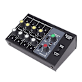 Miniatyrbillede 2 af 8: Mini Lydmixer 8 Ind 2 Ud 4 Kanal Stereo og 8 Kanal Mono Mikrofon Linjemixer til Studie Scene Små Klubber Bar 100 til 240V EU-stik