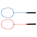 Miniatyrbild 2 av 8: Badmintonracketar Legering Lätt elastisk T-stöd Badmintonracketar för proffs nybörjare
