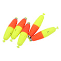Miniatyrbild 2 av 8: 5st EVA Foam Fiskeflottor Fiske Bobbers Slim Portable Drift Floats för sötvattensaltvatten 3in