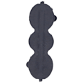 Miniatyrbillede 6 af 8: 3 stk. Surfbræt Fin Box Tail Roder Box Erstatnings Groove Base Surf Board Fin Plug til Longboard Surfing Stand Up Paddleboard