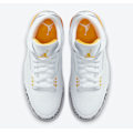 Miniatyrbild 2 av 6: Jordans 3 Retro “Laser Orange” CK9246-108 för män och kvinnor, original AJ3 sneakers 41