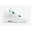 Miniatyrbild 3 av 6: Jordans 4 Retro “Green Metallic” CT8527-113 Herr och Dam Original AJ4 Sneakers 39