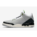 Miniatyrbild 6 av 6: Jordans 3 Retro “Chlorophyll” 136064-006 för män och kvinnor, original AJ3 sneakers 38