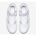 Miniatyrbild 4 av 5: Jordans 4 Retro “Pure Money” 308497-100 Herr och Dam Original AJ4 Sneakers 47