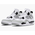 Miniatyrbild 1 av 6: Jordans 4 Retro Military Black Herr och Dam Original AJ4 Sneakers 46
