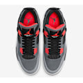 Miniatyrbild 2 av 6: Jordans 4 Retro “Infrared” DH6927-061 Herr och Dam Original AJ4 Sneakers 47