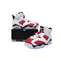 Miniatyrbild 5 av 5: Jordans 6 Retro Carmine CT8529-106 för män och kvinnor, original AJ6 sneakers 40