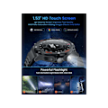 Miniatyrbild 2 av 5: Smartklocka Herr Fitness Tracker 1.53\" Touch Screen 3ATM Vattentät Puls Blodtryck Art