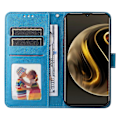 Miniatyrbild 2 av 5: För Huawei Enjoy 70 Fodral Mönstrat Läderfodral Telefonställ Plånboksfodral