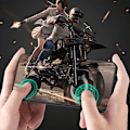 Miniatyrbild 5 av 5: Skal för Huawei Enjoy 20 Plus 5G, aluminiumlegering + PC + TPU, stöttåligt robust telefonskal