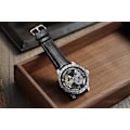 Miniatyrbild 6 av 6: Skelettklocka Automatisk Självuppdragande Luminous Steampunk Klänning Armbandsur