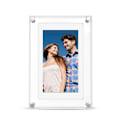 Miniatyrbild 1 av 6: VEANXIN 5-tums Digital Fotoram i Akryl med Automatisk Rotation, Inbyggt 2GB 1000mAh Batteri