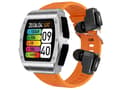 Smartklokke Tws 2 i 1 Bluetooth-anrop Blodoksygenovervåking Multisportmoduser Helse Oransje