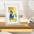 Miniatyrbild 3 av 6: VEANXIN 7-tums Akryl Digital Fotoram med Automatisk Rotation, Inbyggt 4GB och 1500mAh Batteri