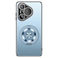 Miniatyrbild 1 av 5: Skal för Huawei Pura 70 Pro/70 Pro Plus(+) PC + TPU Matt Ställ Baksida Telefonskal med Linsskydd