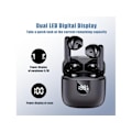 Miniatyrbild 4 av 5: Trådlösa hörlurar Djup bas Laddningsdisplay Bluetooth Brusreducering Svart