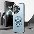 Miniatyrbild 2 av 5: Skal för Huawei Pura 70 Pro/70 Pro Plus(+) PC + TPU Matt Ställ Baksida Telefonskal med Linsskydd