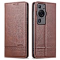 Miniatyrbild 1 av 5: För Huawei P60/P60 Pro PU Läder Telefonfodral Plånboksställ Repskydd Smartphone Skal