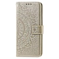 Miniatyrbild 5 av 5: För Motorola Edge 50 Pro 5G Totem Mönster PU Läder Telefonfodral