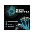 Miniatyrbild 2 av 7: In-Ear Hörlurar Låg Latens Touchkontroll Bluetooth Svart