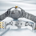Miniatyrbild 5 av 8: Automatiskt mekaniskt armbandsur för män i rostfritt stål, ultratunt, enkelt datumvisning