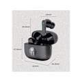 Miniatyrbild 5 av 5: TWS Super Sound Lång Batteritid Bluetooth Vattentäta Hörlurar Svart