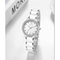 Miniatyrbild 8 av 8: Lyxiga Damklockor Diamantklockor Rostfritt Stål Elegant Klocka för Kvinnor Quartz Damklocka Analog Display Vattentät Armbandsur för Kvinnor