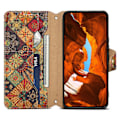 Miniatyrbild 2 av 5: Blommigt Läderplånboksfodral för Huawei Mate 60