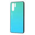 Miniatyrbild 4 av 4: För Huawei P30 Pro Gradient Glas + PC + TPU Hybrid Skal