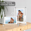 Miniatyrbild 3 av 6: VEANXIN 5-tums Digital Fotoram i Akryl med Automatisk Rotation, Inbyggt 2GB 1000mAh Batteri
