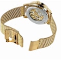 Miniatyrbild 8 av 8: Unik Automatisk Herrklocka Transparent Urtavla Ihålig Skelett Silverfärgad Mesh Armband Klocka … B07CZNYMLY