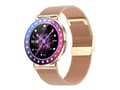 Smartwatch med Bluetooth-opkald, stemmeassistent, musikafspilning, pulsmåling, blodtryksmåling og flere M