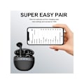 Miniatyrbild 1 av 4: Brusreducerande Bluetooth Hi-Sound Stereo Touch Control Hörlurar Svart