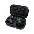 Miniatyrbild 1 av 5: Bluetooth Hörlurar med Uppslukande Basljud, Svarta