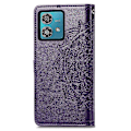 Miniatyrbild 4 av 5: För Motorola Edge 40 Neo 5G Fodral Mandala Präglat PU Läder 3 Kortplatser Telefonfodral