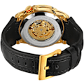 Miniatyrbild 4 av 6: Automatisk Herrklocka Stor Urtavla Kraftfull Exotisk Självuppdragande Tourbillion Skelettklocka